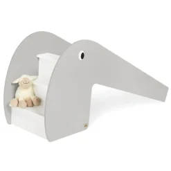 Jeux De Plein Air-vidaXL Pinolino Toboggan d'intérieur Lotta Blanc et gris Gris et blanc