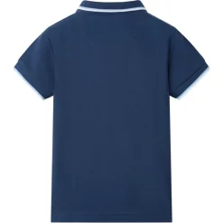 Vêtements & Accessoires-vidaXL Polo pour enfants bleu foncé 92