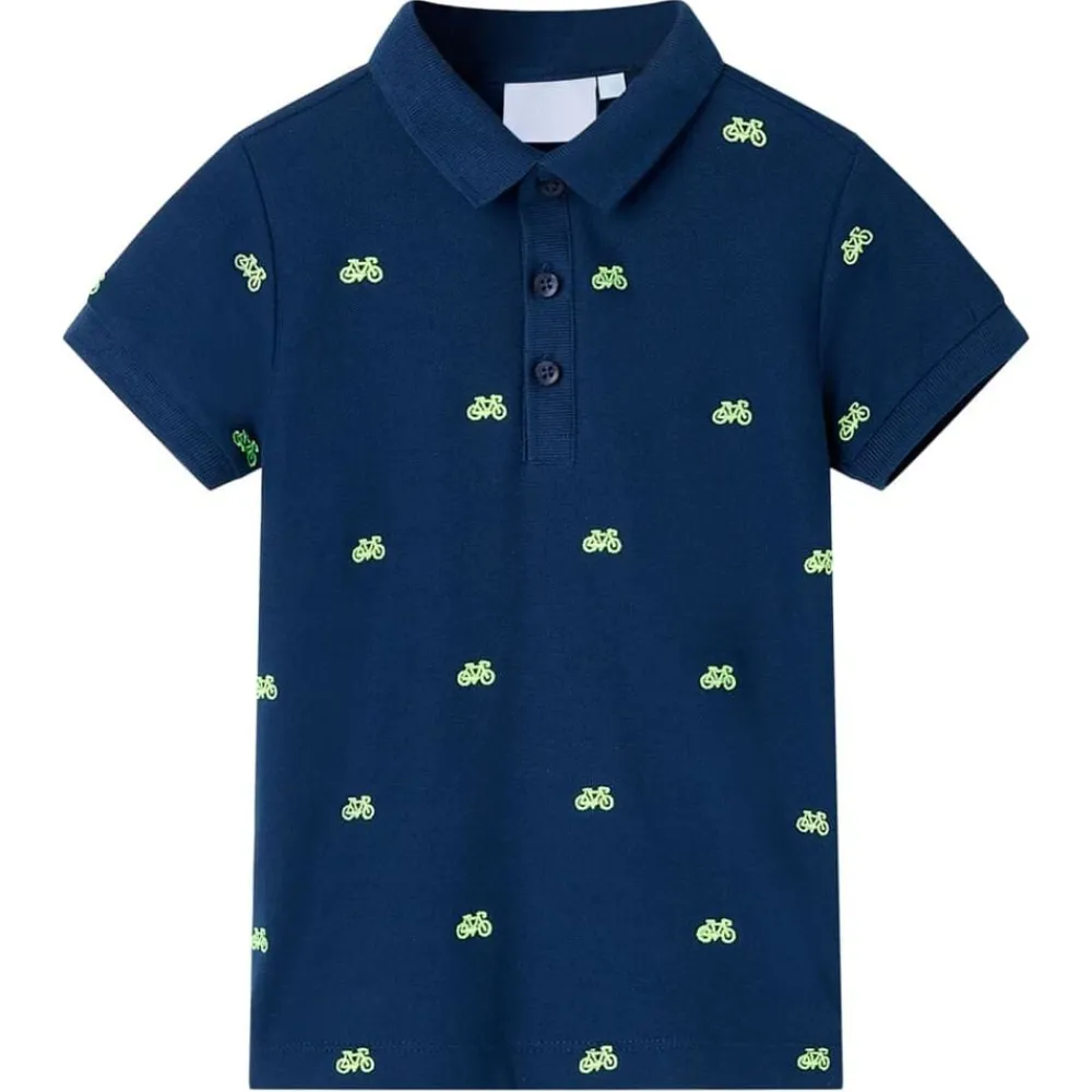 Vêtements & Accessoires-vidaXL Polo pour enfants 92 Bleu marine