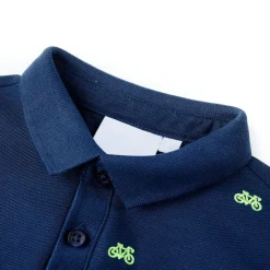 Vêtements & Accessoires-vidaXL Polo pour enfants 92 Bleu marine