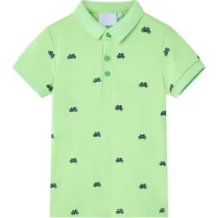 Vêtements & Accessoires-vidaXL Polo pour enfants fluo 92 Vert