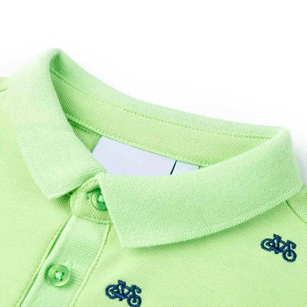 Vêtements & Accessoires-vidaXL Polo pour enfants fluo 92 Vert