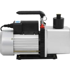 Accessoires Pour Appareils Électroménagers-vidaXL Pompe à vide double étage 100 l / min Noir