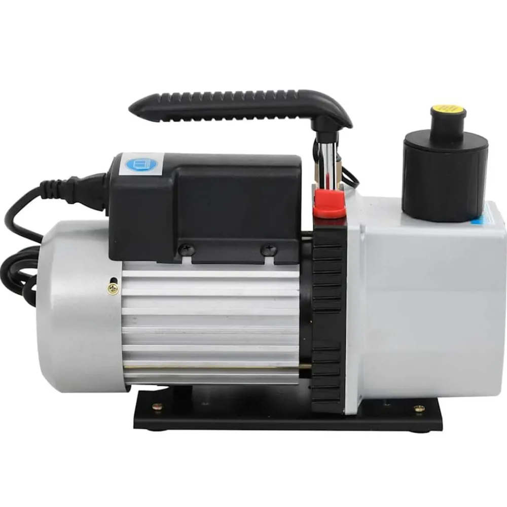 Accessoires Pour Appareils Électroménagers-vidaXL Pompe à vide double étage 50 l / min Noir