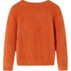 vidaXL Pull-over tricoté pour enfants brûlé 92