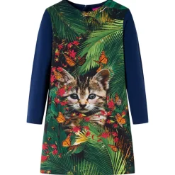 vidaXL Robe pour enfants à manches longues 104
