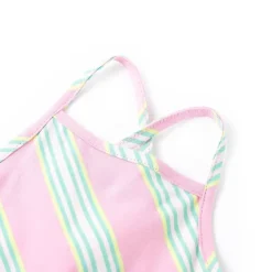 Vêtements & Accessoires-vidaXL Robe pour enfants avec cordon de serrage sans manches rose 104