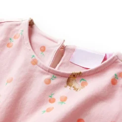 Vêtements & Accessoires-vidaXL Robe pour enfants avec cordon orange clair 116