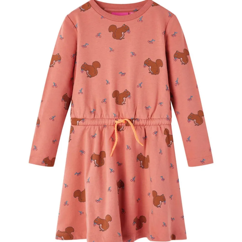 vidaXL Robe pour enfants rose vieux 92