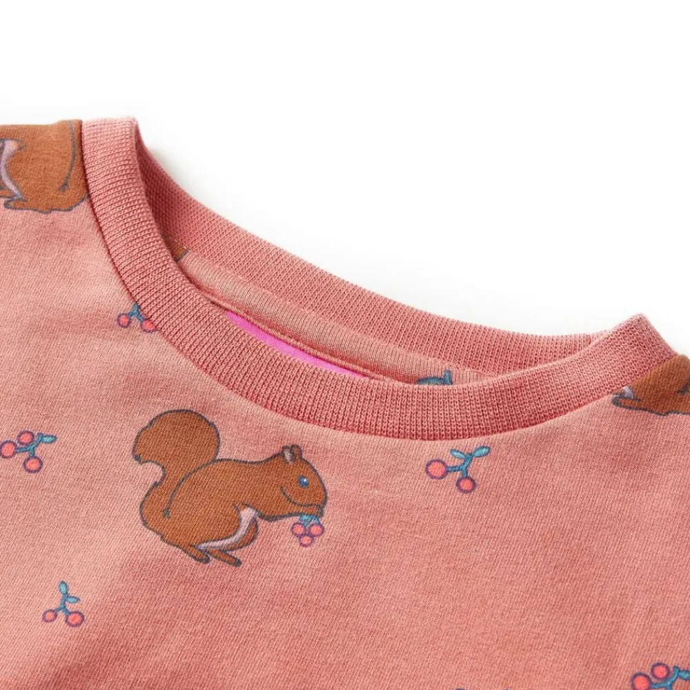 vidaXL Robe pour enfants rose vieux 92