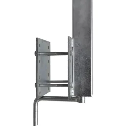 vidaXL Set de 2 supports à barre inclinable 63 - 88 cm pour remorque à bateau
