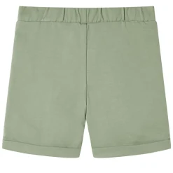 Vêtements & Accessoires-vidaXL Short pour enfants avec cordon de serrage kaki clair 92