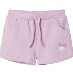 Vêtements & Accessoires-vidaXL Short pour enfants avec cordon de serrage s mélangé 116 Lila