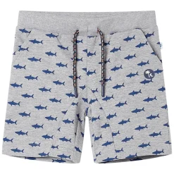 Vêtements & Accessoires-vidaXL Short pour enfants avec cordon de serrage mélange clair 116 Gris