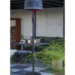 Appareils Électroménagers-vidaXL Sunred Chauffage sur pied Moderna Artix Ultra Smart 2000 W rose doré