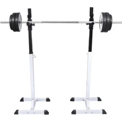 Entraînement & Fitness-vidaXL Support barres haltères longs musculation