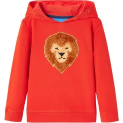 Vêtements & Accessoires-vidaXL Sweatshirt à capuche pour enfants rouge 92