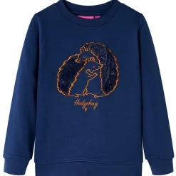 Vêtements & Accessoires-vidaXL Sweatshirt pour enfants 104 Bleu marine