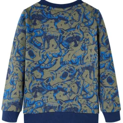 Vêtements & Accessoires-vidaXL Sweatshirt pour enfants kaki 92