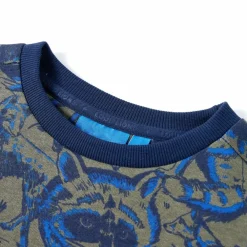 Vêtements & Accessoires-vidaXL Sweatshirt pour enfants kaki 92