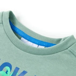 Vêtements & Accessoires-vidaXL Sweatshirt pour enfants clair 104 Kaki