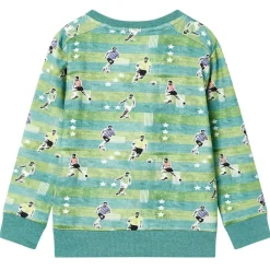 Vêtements & Accessoires-vidaXL Sweatshirt pour enfants mélange vert clair 116