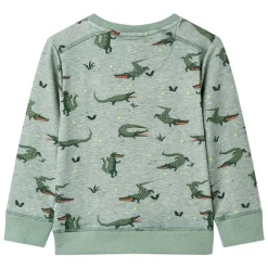 Vêtements & Accessoires-vidaXL Sweatshirt pour enfants mélange kaki clair 92