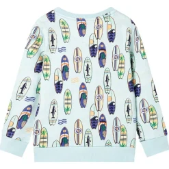 Vêtements & Accessoires-vidaXL Sweatshirt pour enfants mélange bleu pâle 116