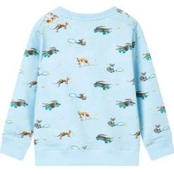 Vêtements & Accessoires-vidaXL Sweatshirt pour enfants mélange bleu clair 104