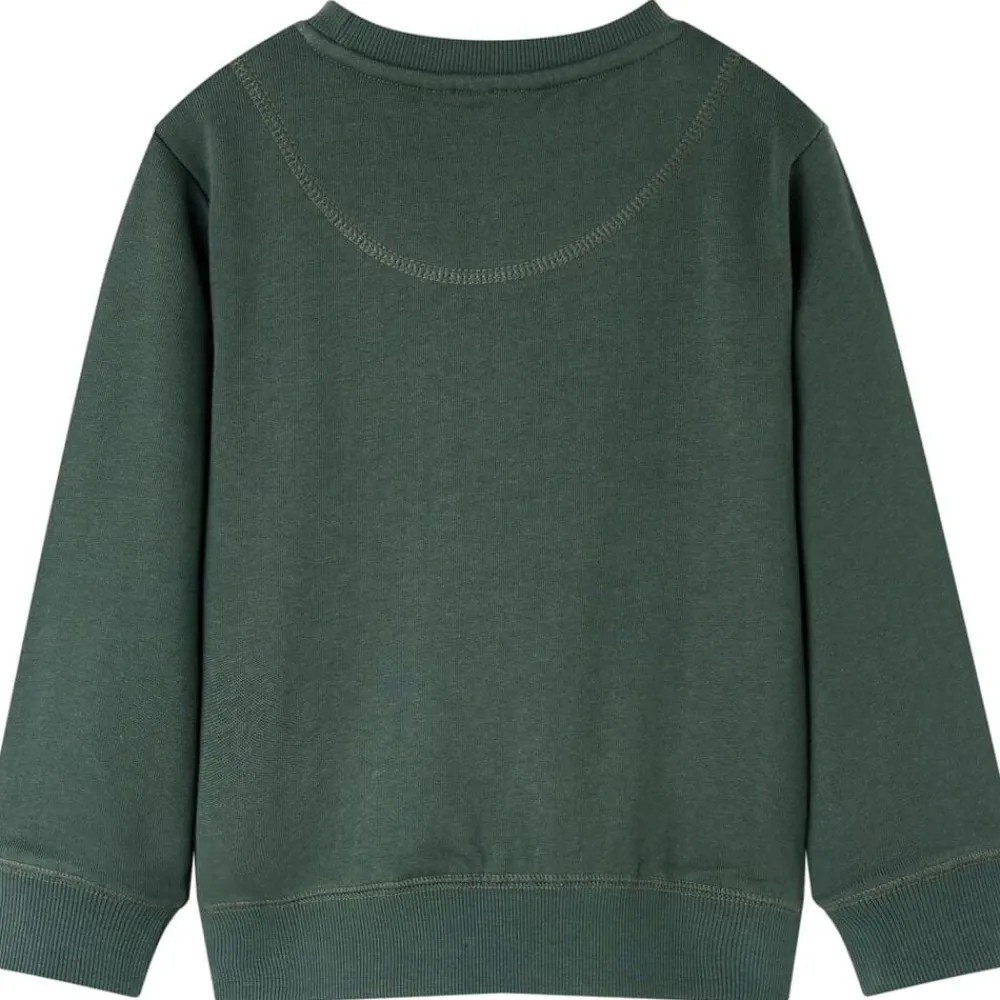 Vêtements & Accessoires-vidaXL Sweatshirt pour enfants vert foncé 92
