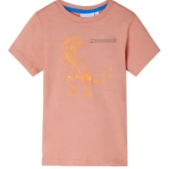 vidaXL T-shirt enfants à manches courtes clair 128