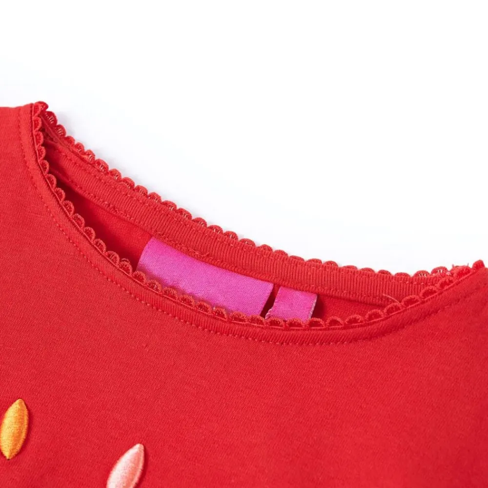 vidaXL T-shirt enfants à manches longues 92