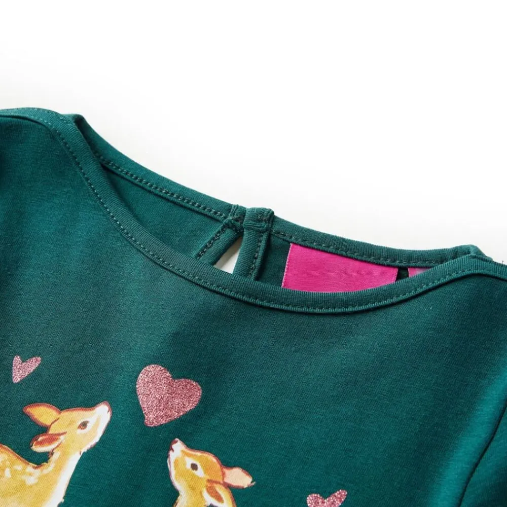 vidaXL T-shirt enfants à manches longues 92