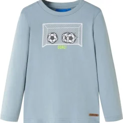 vidaXL T-shirt enfants à manches longues clair 92