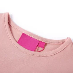 Vêtements & Accessoires-vidaXL T-shirt enfants à manches longues 104 Rose clair