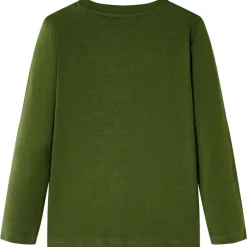 vidaXL T-shirt enfants à manches longues foncé 104