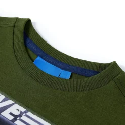 vidaXL T-shirt enfants à manches longues foncé 104