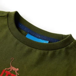 vidaXL T-shirt enfants à manches longues foncé 104