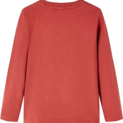 vidaXL T-shirt enfants à manches longues brûlé 92