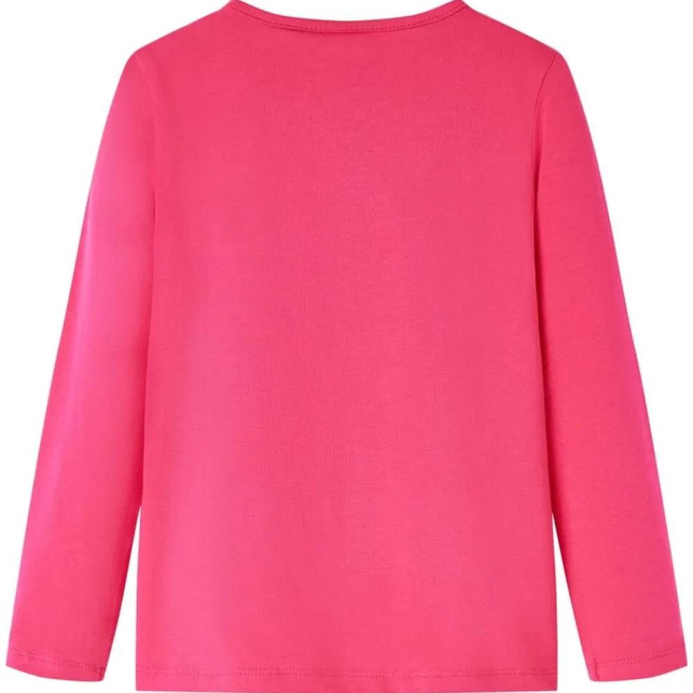 vidaXL T-shirt enfants à manches longues vif 104