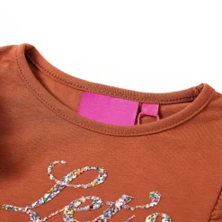 vidaXL T-shirt enfants à manches longues 128