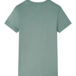 Vêtements & Accessoires-vidaXL T-shirt enfants 104 Kaki