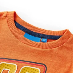 vidaXL T-shirt enfants manches longues foncé 92