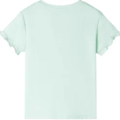 Vêtements & Accessoires-vidaXL T-shirt enfants clair 128 Menthe