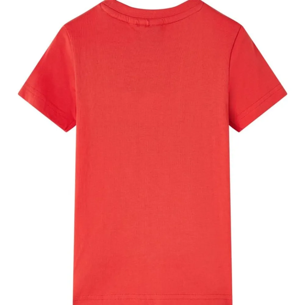 Vêtements & Accessoires-vidaXL T-shirt enfants 104 Rouge