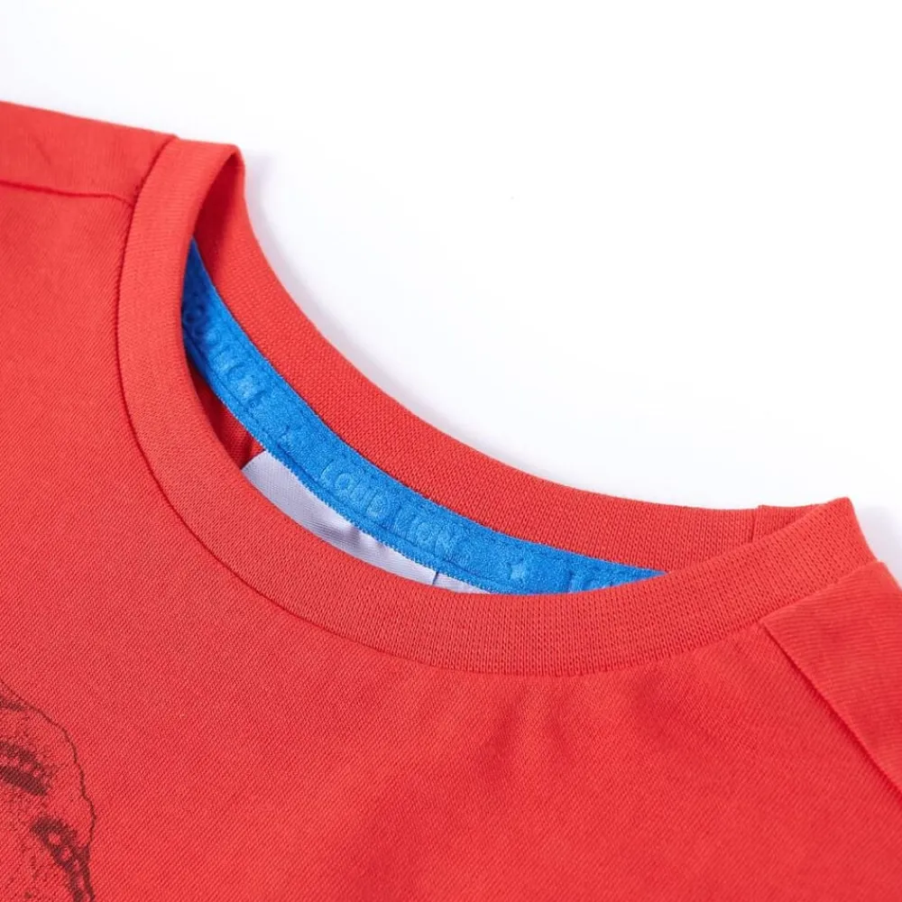 Vêtements & Accessoires-vidaXL T-shirt enfants 104 Rouge