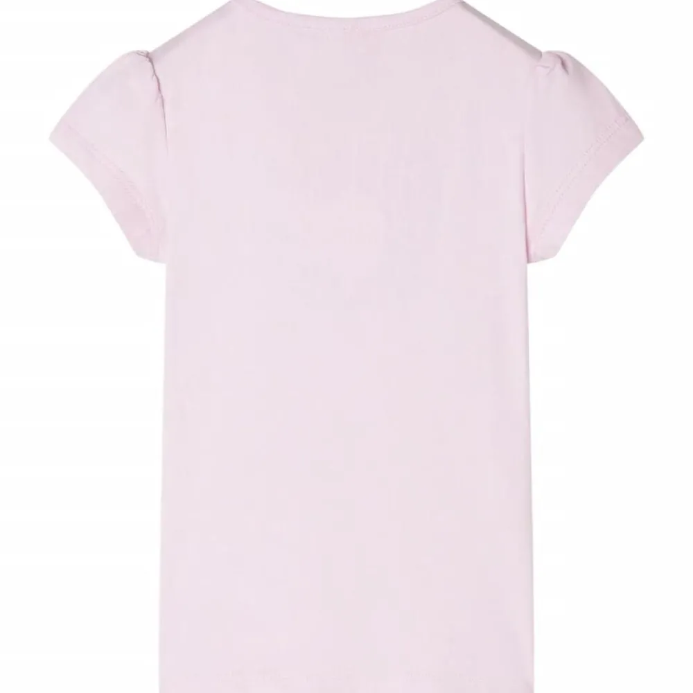 vidaXL T-shirt pour enfants à mancherons rose pâle 104