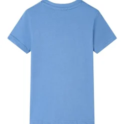 Vêtements & Accessoires-vidaXL T-shirt pour enfants moyen 104 Bleu