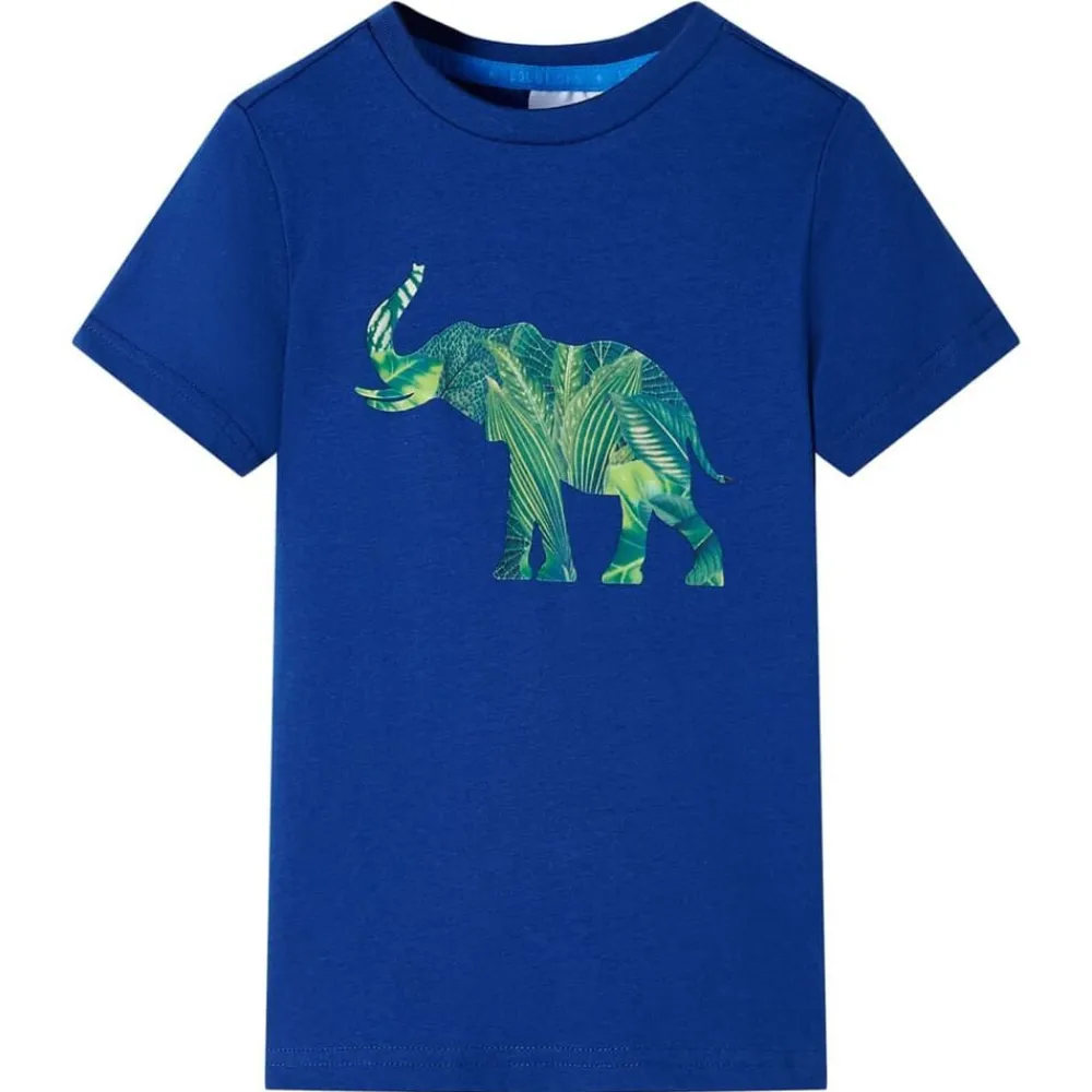 vidaXL T-shirt pour enfants foncé 104