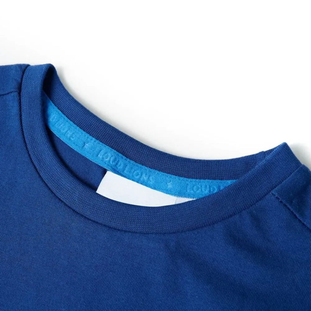 vidaXL T-shirt pour enfants foncé 104